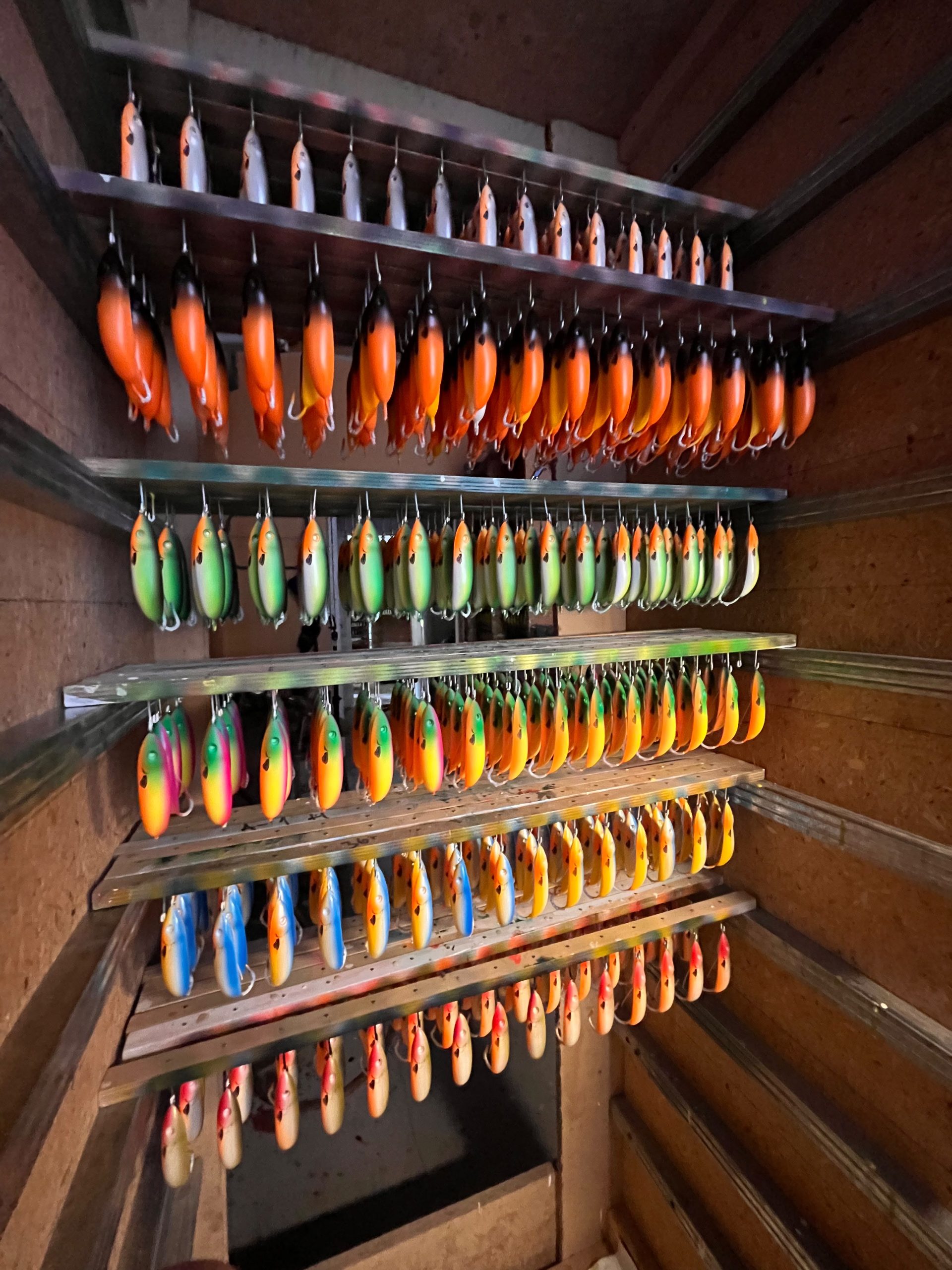 Hand-Painted Spoon Lures: How a New Batch Comes Together in the Workshop — 2
